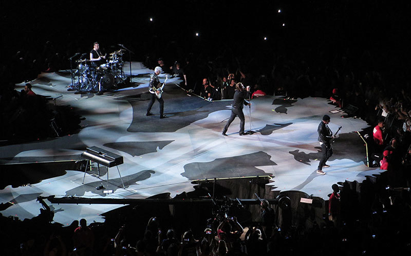 U2, B-stage Opening song, Sunday Bloody Sunday